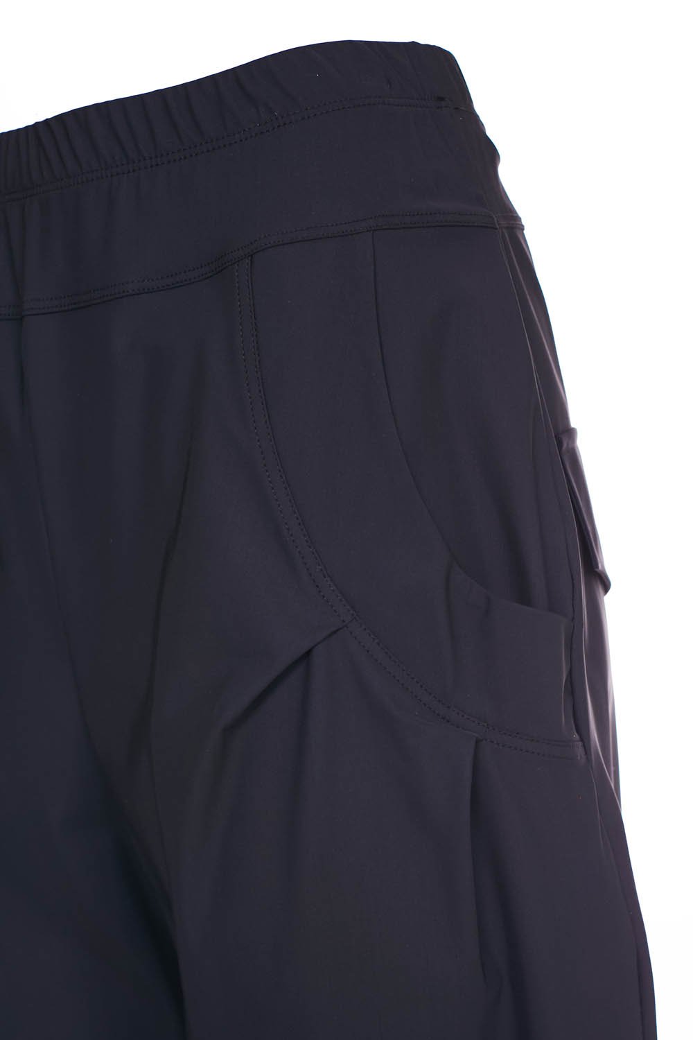 Naya Navy Cuff Trousers - The Wardrobe Buncrana