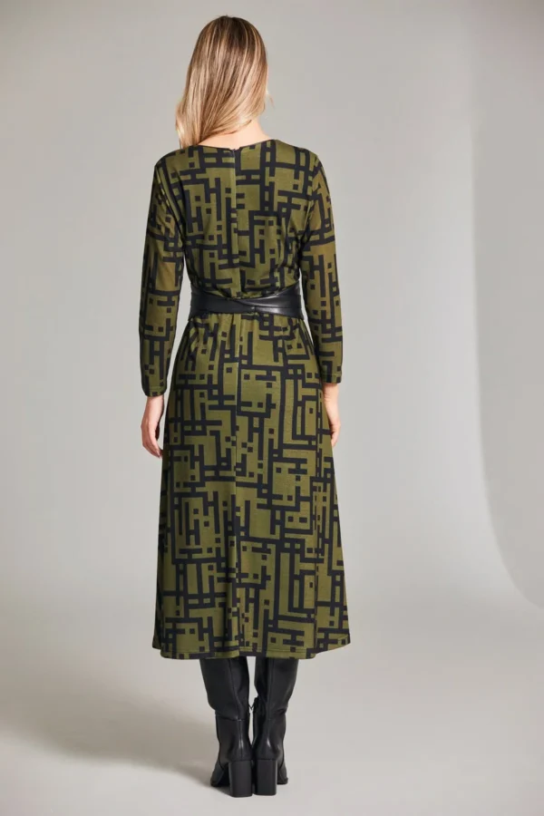 Peruzzi Geo Print Dress - Image 2