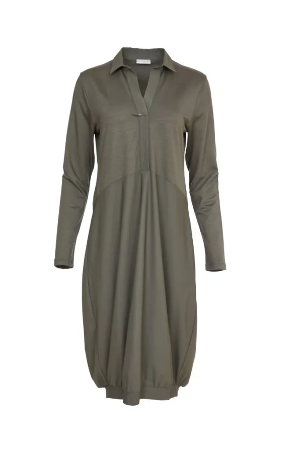 NAYA Forest Green Shirt Style Dress - Image 3